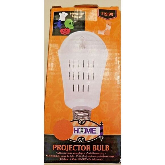 Rite‎ Aid Halloween Projector Bulb Rotating Slides Ghosts and Ghouls NEW - Picture 3 of 5